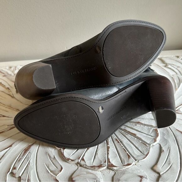 LUCKY BRAND Women's Nycott Leather Booties 10 - Picture 9 of 11